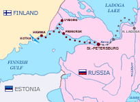 Route of the expedition 2005