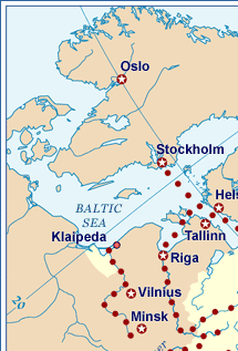 The Viking-Nevo routes